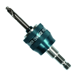 Bosch 3/8" Hex shank Power Change Plus Adapter with HSS-Co Pilot Drill Bit, 2 608 594 256