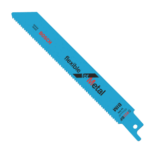 Bosch 150 mm Reciprocating Saw Blades Flexible For Metal (S 922 BF), 2 608 656 014