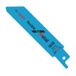 Bosch 100 mm Reciprocating Saw Blades Flexible For Metal (S 522 AF), 2 608 656 010