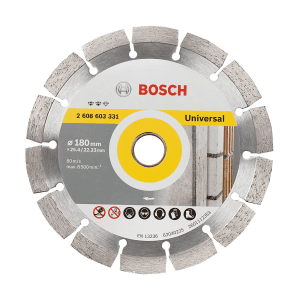 Bosch 125 mm Diamond Cutting Discs Segmented Best Universal Grey line, 2 608 603 329