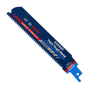 Bosch 150 mm / 6 Inch Expert - Thick Tough Metal Reciprocating Saw Blade (S 955 CHC), 2 608 900 365