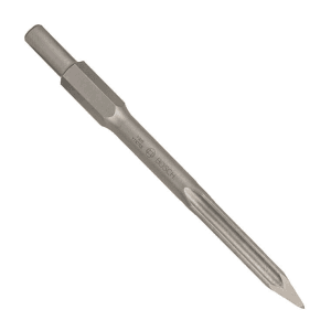 Bosch 400 mm Pointed Chisel with 30 mm Hex Shank, 2 608 690 560