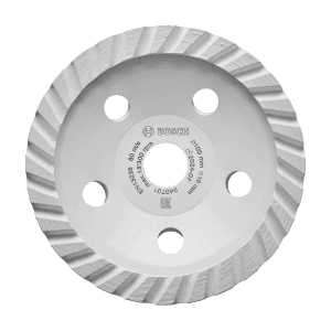 Bosch 100 mm Multi Material Turbo Diamond Cup Wheel, 2 608 619 963