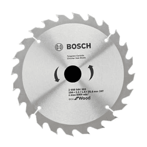Bosch 184 mm Circular Saw Blades Expert For Wood (24 Teeth), 2 608 644 303