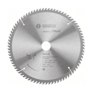 Bosch 254 mm Circular Saw Blades Expert For Wood (40 Teeth), 2 608 643 007