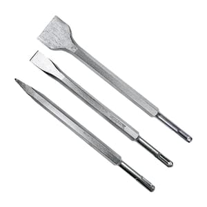 Makita 230 mm Bull Point Chisel For SDS Plus Hammers (Pack Of 3 Pcs), D-71314
