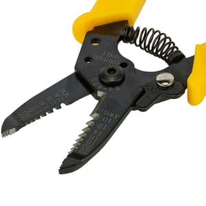 Stanley 6 inch / 150 mm Wire Stripper With Cutting Edge - AWG12-22, 84-475-22