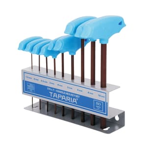 Taparia 9 Pcs (1.5 mm - 10 mm) T-Handle Allen Key Sets, TAKM 9