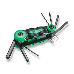 Toptul 7 Pcs (2 mm - 8 mm) Folding Hex Allen Key Sets, AGFB0701