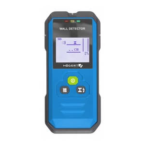Hogert 4 Inch Stud Finder For Detecting Live Cables, Metal Elements & Wooden Structures In Walls, HT4M340