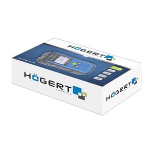 Hogert 4 Inch Stud Finder For Detecting Live Cables, Metal Elements & Wooden Structures In Walls, HT4M340