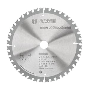 Bosch 184 mm Circular Saw Blade Expert For Wood Speed (20 Teeth), 2 608 643 047