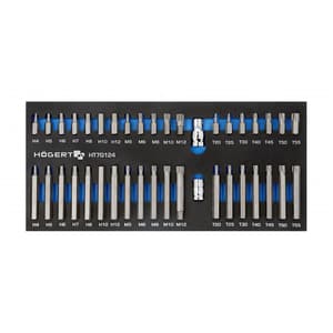 Hogert 40 Pcs Screwdriver Bits Set, HT7G124