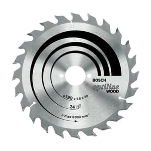 Bosch 125 mm Wood Circular Saw Blade Expert For Wood (40 Teeth), 2 608 642 191