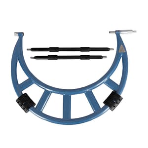 Yuzuki 300 - 400 mm Adjustable Outside Micrometer, AOM300400