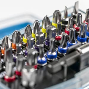 Hogert 32 Pcs Screwdriver Bits Set, HT1S400