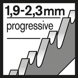 Bosch 92 mm Jigsaw Blades Flexible for Metal (T 118 BF), 2 608 634 503