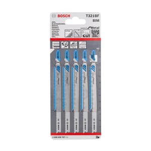 Bosch 132 mm Jigsaw Blades Speed for Metal (T 321 BF), 2 608 636 707