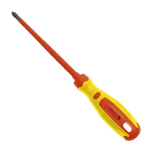 Hogert PH2 x 100 mm Blade Length Insulated Phillips Screwdriver (VDE), HT1S966