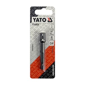 Yato 65 mm / 3/8 Inch Socket Adapter Hex Shank, YT-04626