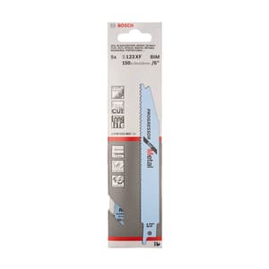 Bosch 150 mm Reciprocating Saw Blades Progressor for Metal (S 123 XF), 2 608 654 402