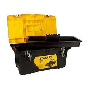 Stanley 19 Inch Heavy Duty Plastic Jumbo Tool Box, 1-92-906