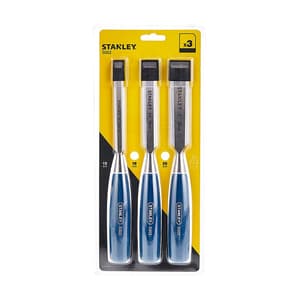 Stanley 3 Pcs 5002 Series Wood Chisel Set, 0-16-128