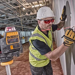 Dewalt Self Levelling x3 360° 1080° Cross Line Laser 10.8V (Red), DCE089D1R-QW