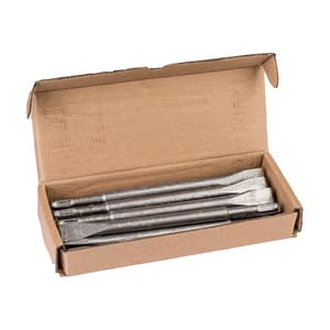 Bosch 250 mm Flat Chisel with Eco SDS Plus (Pack Of 10 Pcs), 2 608 578 519