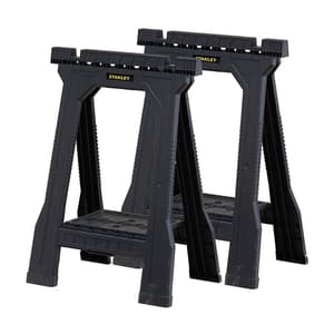 Stanley 581 x 818 x 126 mm Junior Folding Sawhorse With 362 Kg Load Capacity, STST1-70355