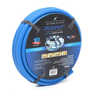 Zephyr 10 Mtr / 6 mm Next-Gen General Purpose Rubber Air Hose, ZA0610