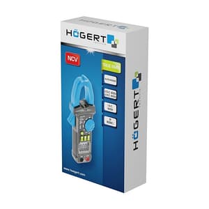 Hogert 600A AC / DC Clamp Meter with Backlight, HT1E620