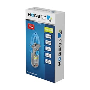 Hogert 600A AC / DC 5999 Count Clamp universal multimeter with Backlight, HT1E621
