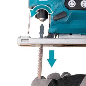 Makita 18V LXT BL Body Handle Cordless Jig Saw (With Battery & Charger Included), DJV185