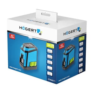 Hogert 635 Nm self-leveling cross line Laser Level (Red), HT4M071