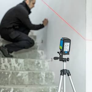 Hogert 635 Nm self-leveling cross line Laser Level (Red), HT4M071
