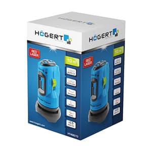 Hogert 650 Nm self-leveling Laser Level (Red), HT4M070
