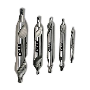 Ozar 5 Pcs Metric Combined Drill & Countersinks 60° Center Drill, ADC-5216