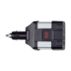 Black+Decker 100W DC to AC Car Power Inverter For Charging Laptop In Car, PI100LA-B2C