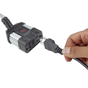 Black+Decker 100W DC to AC Car Power Inverter For Charging Laptop In Car, PI100LA-B2C