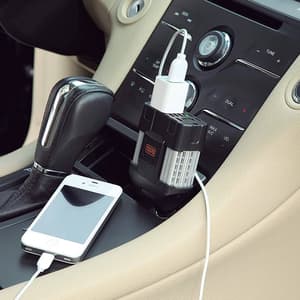 Black+Decker 100W DC to AC Car Power Inverter For Charging Laptop In Car, PI100LA-B2C