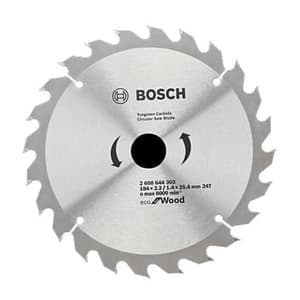 Bosch 184 mm Circular Saw Blades Expert For Wood (24 Teeth), 2 608 644 303