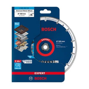 Bosch 180 mm Diamond Metal Cutting Wheel, 2 608 900 535