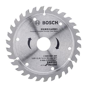 Bosch 110 mm Circular Saw Blade For Wood (30 Teeth), 2 608 839 389
