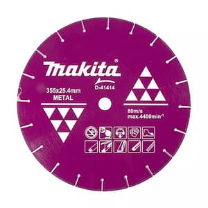 Makita 355 mm Diamond Wheel For Metal Portable Cut-off, D-41414