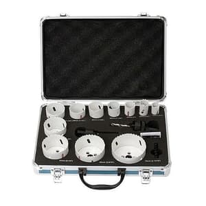 Makita 13 Pcs Plumber Bi-Metal Holesaw Set, D-50572