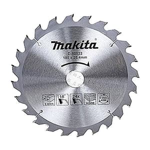 Makita 7 inch / 185 mm TCT Saw Blade For Wood (40 Teeth), D-51502