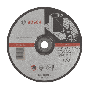 Bosch 230 x 6 x 22.23 mm Grinding Discs Expert for Inox (Pack of 10 Pcs), 2 608 600 541