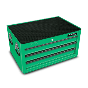 Toptul 27 Inch 3 Drawer General Series Middle Tool Chest (Green), TBAA0304