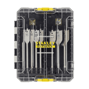 Stanley 8 Pcs Fatmax Wood Drill Bit Set, STA88556